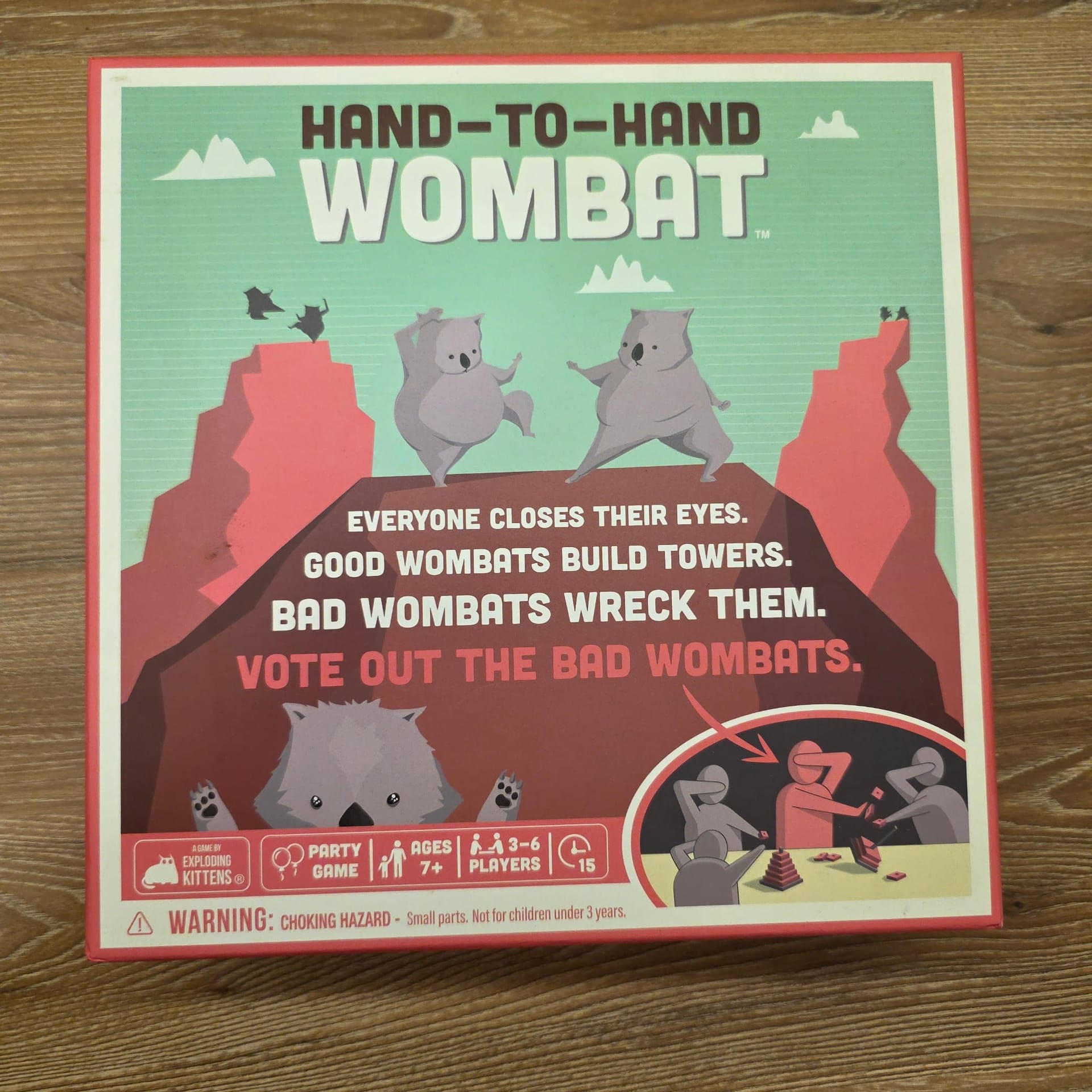 Hand-to-Hand Wombat