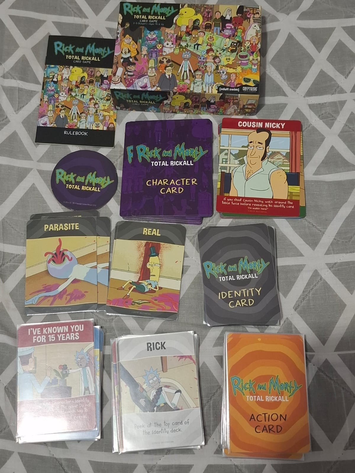 Rick and Morty: Total Rickall Card Game