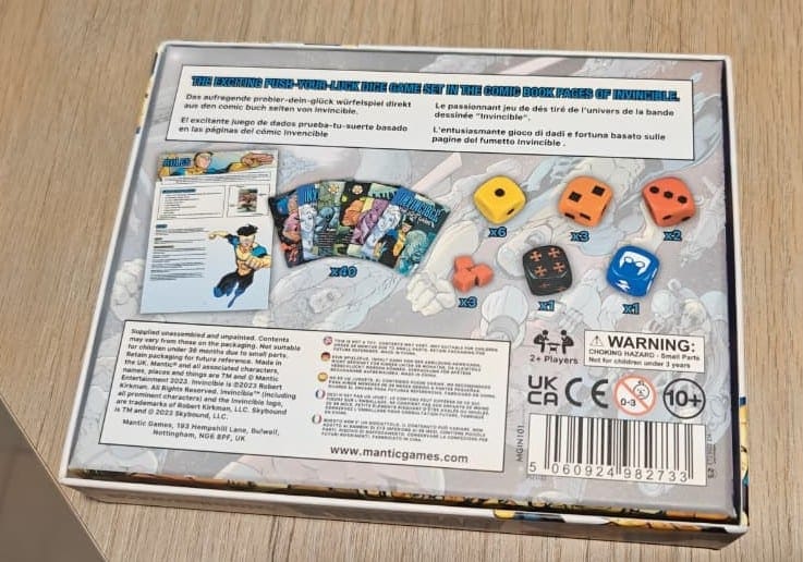 Invincible: The Dice Game